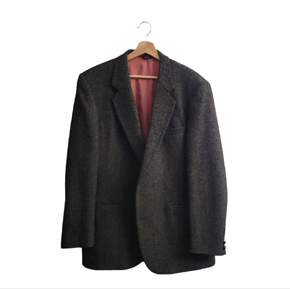 JACK FRASER Pure Virgin Wool Men's Blazer Made In Canada Size 44